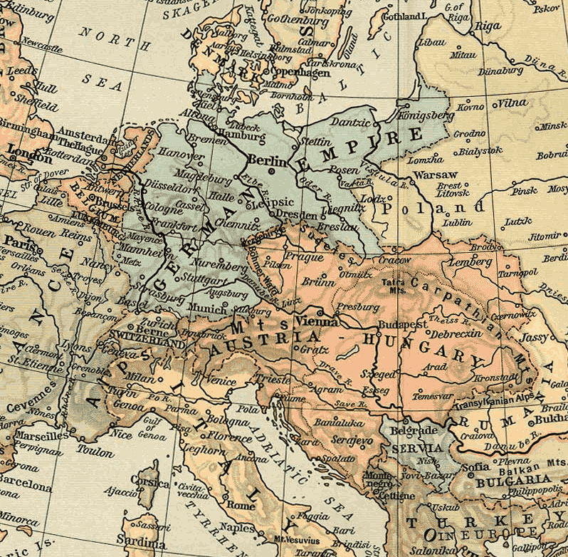 Europe 1911